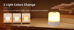 Lampe de Nuit LED RGB Rechargeable – Tactile & Télécommande