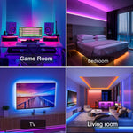 Bande LED RGB Multicolore – Contrôle App
