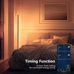 Lampe de Sol LED RGB – Synchronisation Musicale