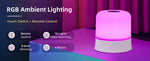 Lampe de Nuit LED RGB Rechargeable – Tactile & Télécommande