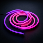 Bande LED néon RGB rose et violette